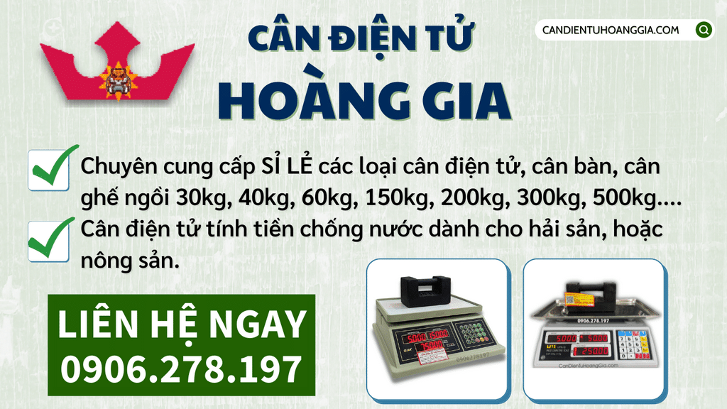 Hướng dẫn hiệu chuẩn, hiệu chỉnh cân điện tử 30kg QUA 910 - Cân điện tử Hoàng Gia | Uy tín 10+ năm, Uy Tín, Giá Tốt Sữa chữa cân điện tử