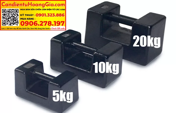 Hướng dẫn hiệu chuẩn, hiệu chỉnh cân điện tử 30kg QUA 910 - Cân điện tử Hoàng Gia | Uy tín 10+ năm, Uy Tín, Giá Tốt Quả cân chuẩn 5kg 10kg 20kg