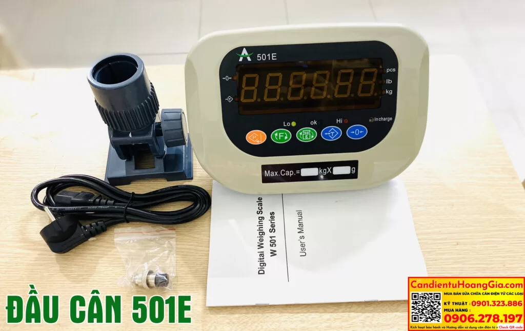 Cân Điện Tử Cân Mít Miền Tây 501E 300kg – Mâm Inox, Pin Sạc, Cộng Dồn - Cân điện tử Hoàng Gia | Uy tín 10+ năm, Uy Tín, Giá Tốt đầu cân điện tử 501e