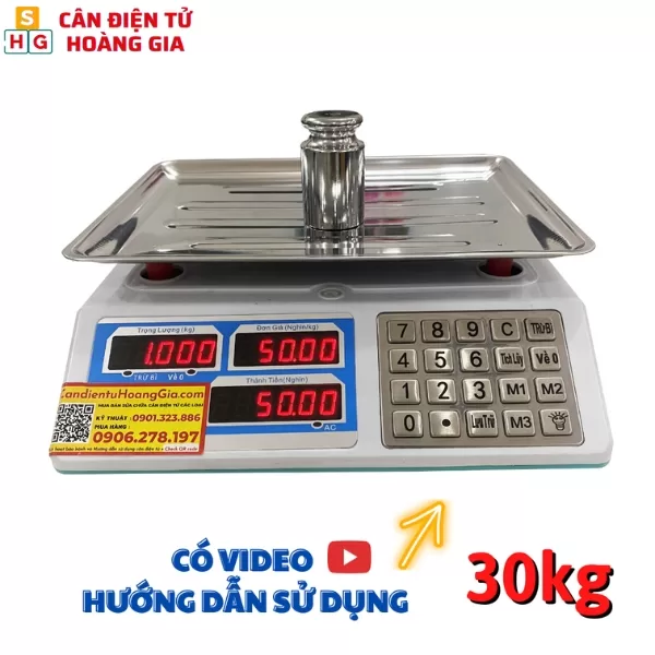 cân điện tử tính tiền 30kg