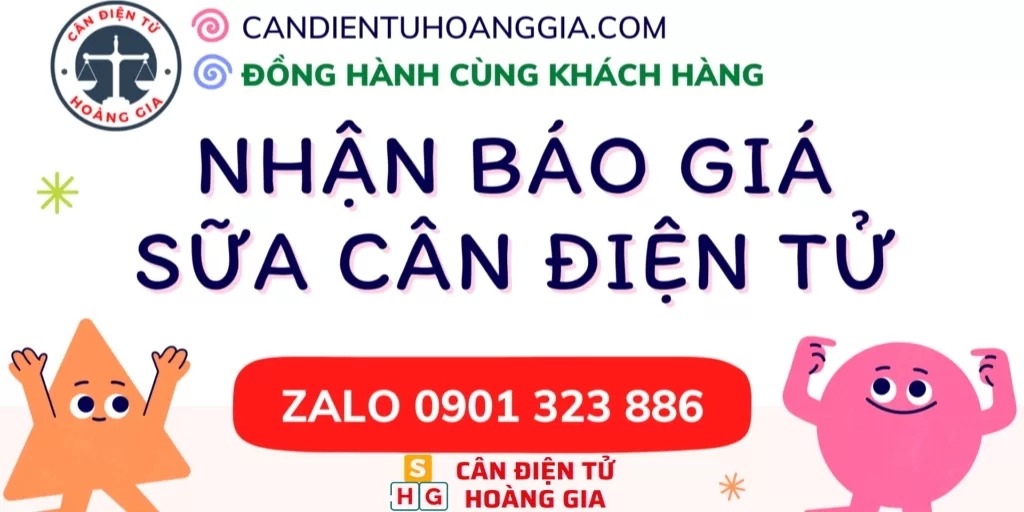 báo giá sửa cân điện tử