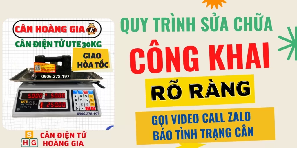 sửa cân điện tử miễn phí
