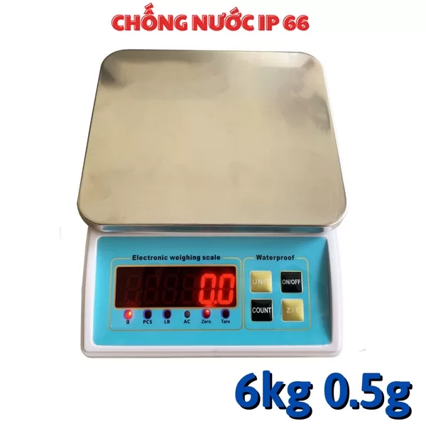Cân điện tử mini 6kg chống nước ACS-6K