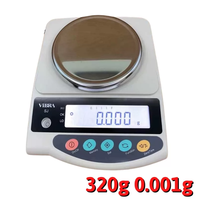 Cân phân tích điện tử 320g 0.001g (VIBRA SJ320CE)- Chuyên Cân Vàng, Phòng Thí Nghiệm (Nhật Bản) - Cân điện tử Hoàng Gia | Uy tín 10+ năm, Uy Tín, Giá Tốt Cân phân tích điện tử 320g VIBRA SJ320CE