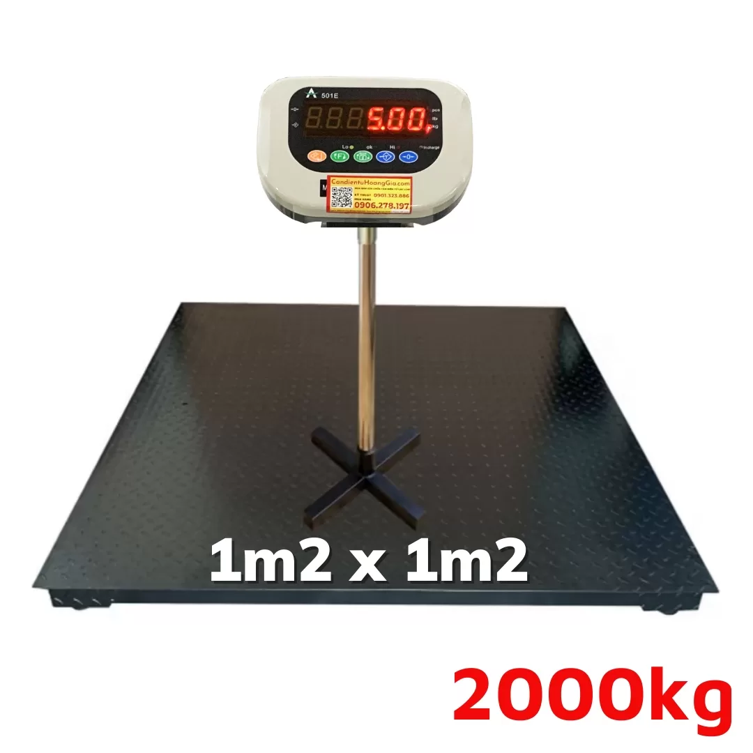 cân sàn điện tử 2000kg