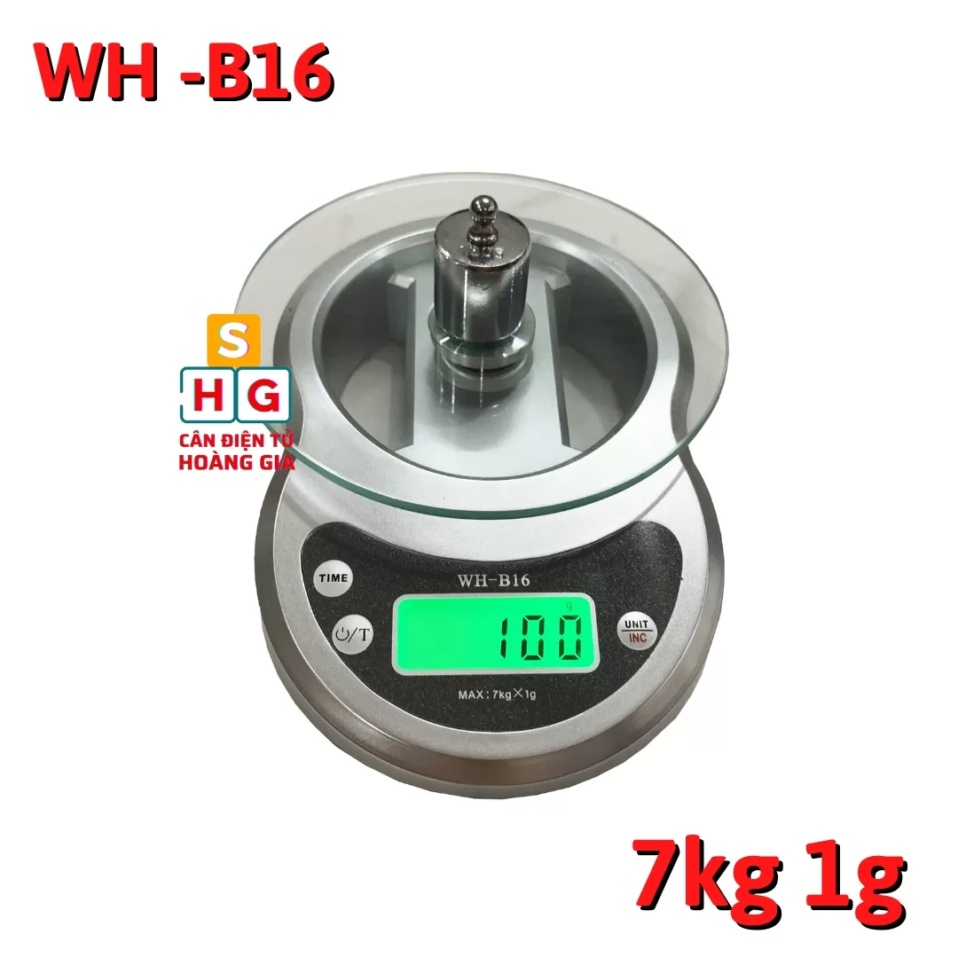 Cân nhà bếp mini 5kg đĩa inox