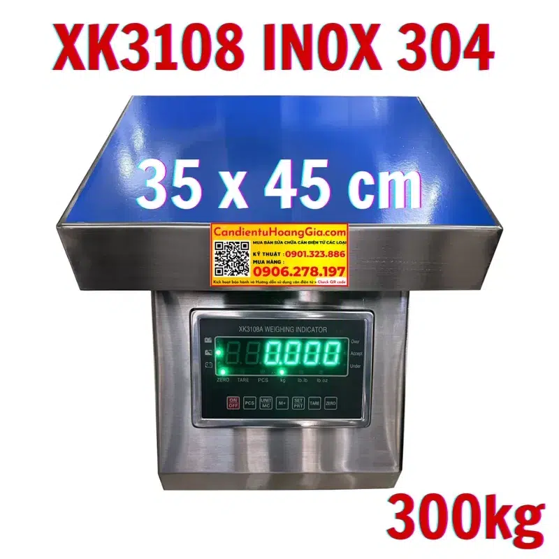 Cân ghế điện tử 300kg Vỏ Hộp INOX XK3108A CITIZENS USA - Khung Inox, áo INOX - Cân điện tử Hoàng Gia | Uy tín 10+ năm, Uy Tín, Giá Tốt Cân ghế điện tử 300kg vỏ hộp inox XK3108A CITIZENS USA