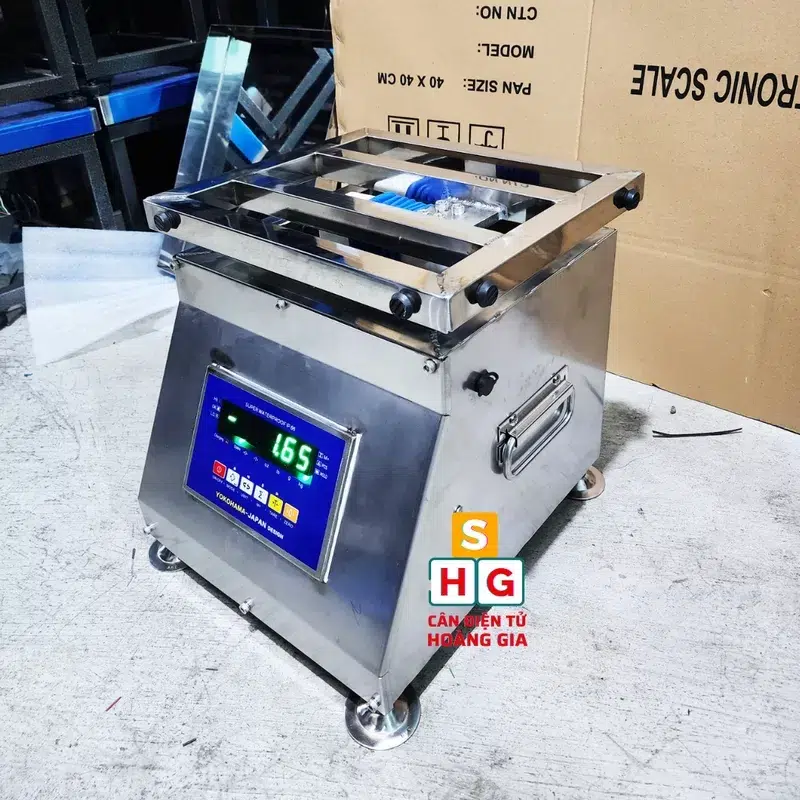 Cân Hộp ghế điện tử 300kg 8280 Japan - Khung INOX 304, Áo INOX 304 - Cân điện tử Hoàng Gia | Uy tín 10+ năm, Uy Tín, Giá Tốt Cân ghế trùm inox 304 vỏ áo inox 8280 Japan