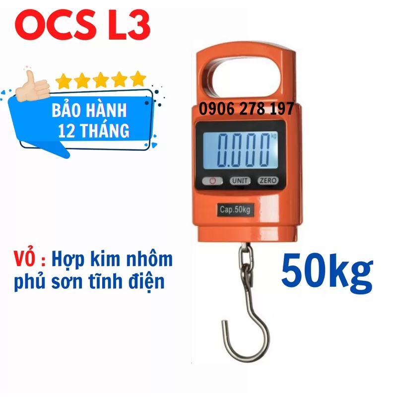 Cân treo điện tử 50kg OCS L3 - Chính Hãng Công Ty - Cân điện tử Hoàng Gia | Uy tín 10+ năm, Uy Tín, Giá Tốt can treo dien tu 6 jpg - Cân điện tử Hoàng Gia | Uy tín 10+ năm, Uy Tín, Giá Tốt