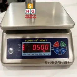 Cân Điện Tử Super SS NEW 5 - Chuyên Thủy Sản 30kg 15kg 6kg 3kg - Cân điện tử Hoàng Gia | Uy tín 10+ năm, Uy Tín, Giá Tốt can dien tu super ss new 5 12 - Cân điện tử Hoàng Gia | Uy tín 10+ năm, Uy Tín, Giá Tốt