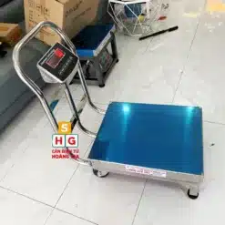 Cân Bàn Điện Tử Gắn Bánh Xe 500kg 8201 Japan - INOX 304 - Khung bàn 50x60cm - Cân điện tử Hoàng Gia | Uy tín 10+ năm, Uy Tín, Giá Tốt can dien tu co banh xe 12 - Cân điện tử Hoàng Gia | Uy tín 10+ năm, Uy Tín, Giá Tốt