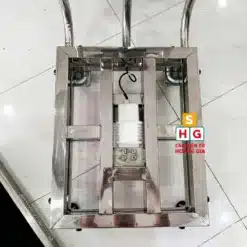 Cân Bàn Điện Tử Gắn Bánh Xe 500kg 8201 Japan - INOX 304 - Khung bàn 50x60cm - Cân điện tử Hoàng Gia | Uy tín 10+ năm, Uy Tín, Giá Tốt can dien tu co banh xe 4 - Cân điện tử Hoàng Gia | Uy tín 10+ năm, Uy Tín, Giá Tốt