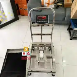 Cân Bàn Điện Tử Gắn Bánh Xe 500kg 8201 Japan - INOX 304 - Khung bàn 50x60cm - Cân điện tử Hoàng Gia | Uy tín 10+ năm, Uy Tín, Giá Tốt can dien tu co banh xe 7 - Cân điện tử Hoàng Gia | Uy tín 10+ năm, Uy Tín, Giá Tốt
