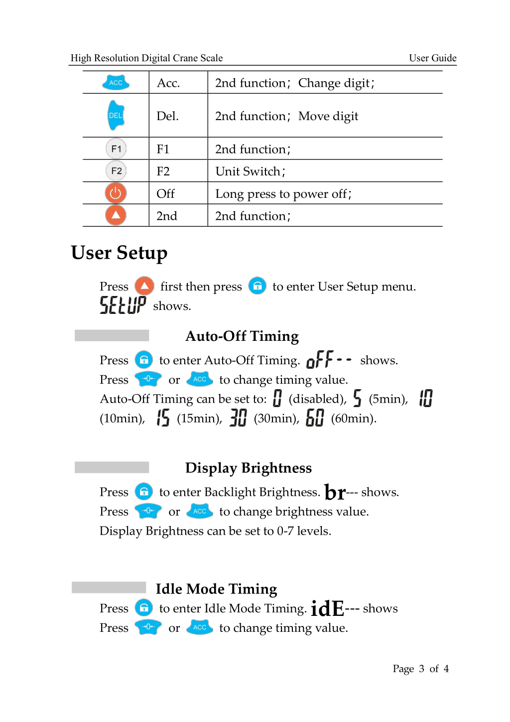 Cân Treo Điện Tử OCS V-3T (3 Tấn) – Chính Hãng - Cân điện tử Hoàng Gia | Uy tín 10+ năm, Uy Tín, Giá Tốt Hướng dẫn sử dụng cân treo OCS V