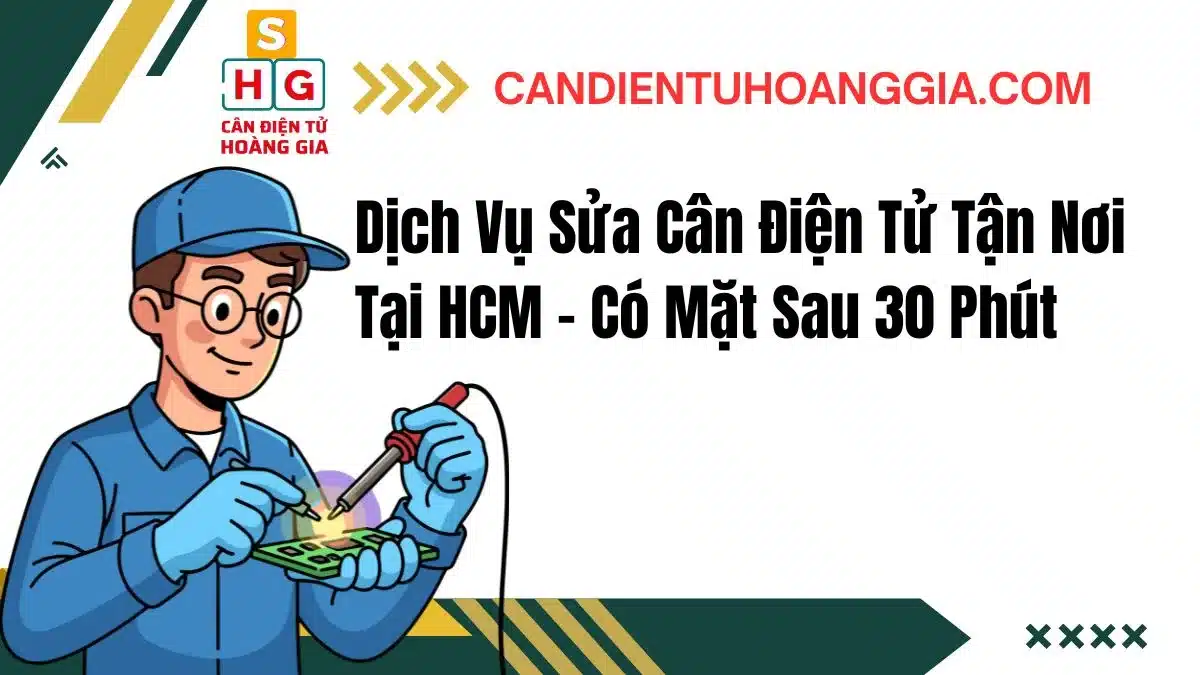 Sửa cân điện tử - Cân điện tử Hoàng Gia | Uy tín 10+ năm, Uy Tín, Giá Tốt dịch vụ sửa cân điện tử tận nơi tại hcm
