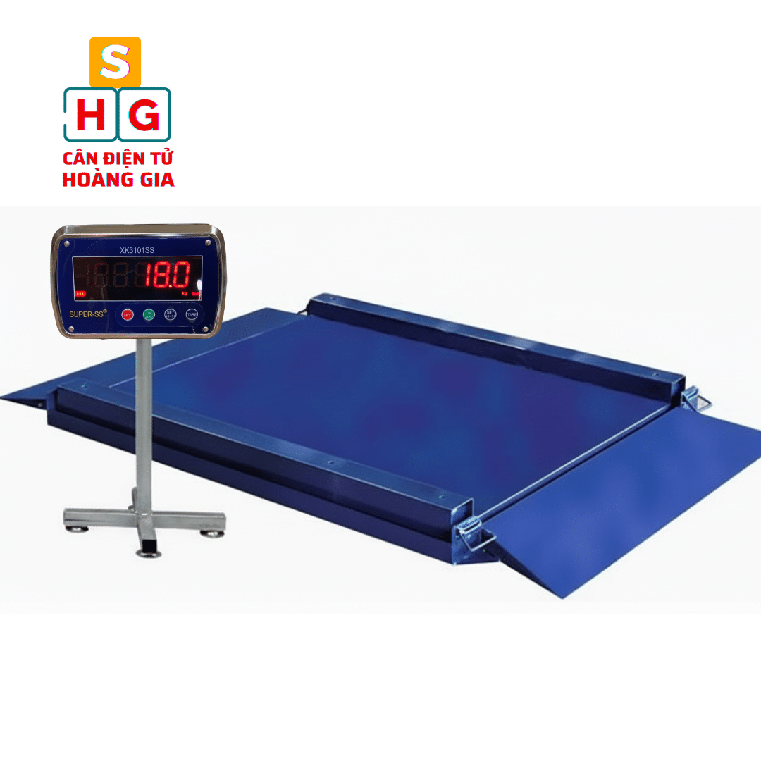 Cân Sàn Điện Tử Cân Xe Mít Trái 500kg, 1 tấn, 2 tấn - SUPER SS - Cân điện tử Hoàng Gia | Uy tín 10+ năm, Uy Tín, Giá Tốt Cân sàn điện tử cân xe mít trái SUPER SS